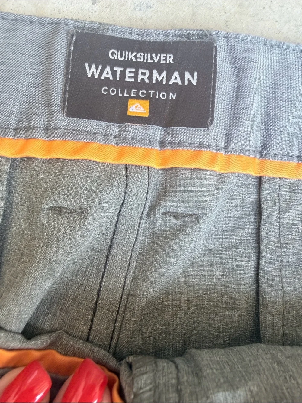 Men's Waterman Hybrid Gray Swim to Land Shorts
